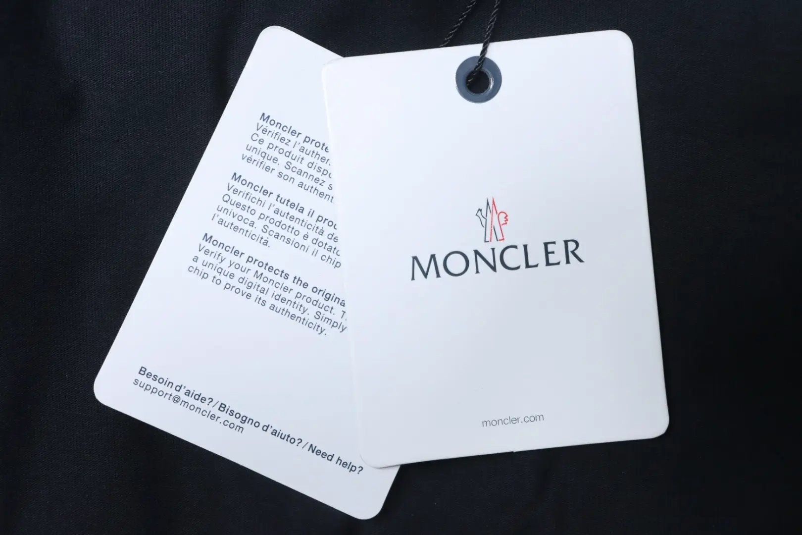 Moncler SS25 Kurzarm-T-Shirt mit Logo-Print auf der Brust – Bild 10