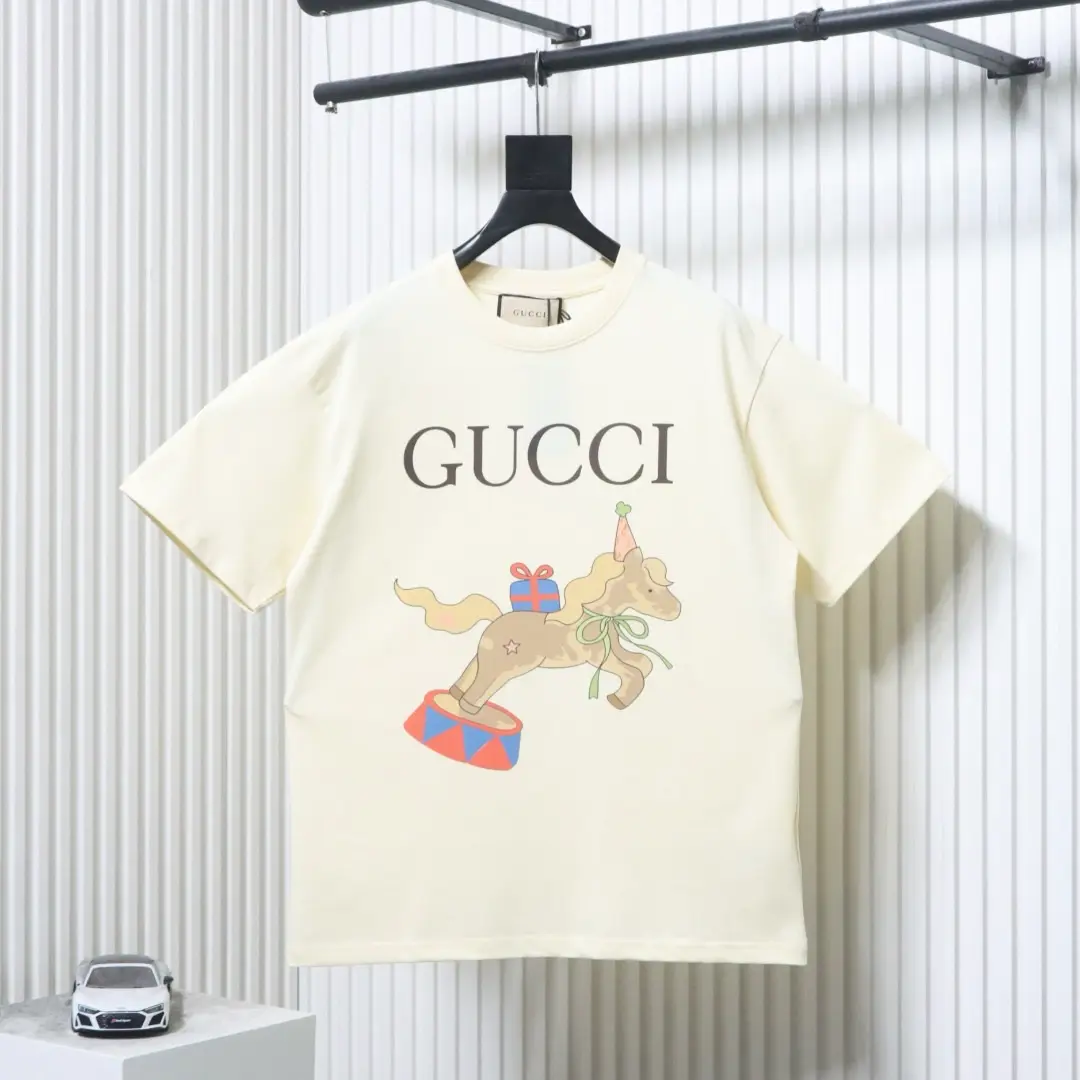 Neue Cartoon-Serie: Niedliche Tier-T-Shirts mit kurzen Ärmeln – Bild 3