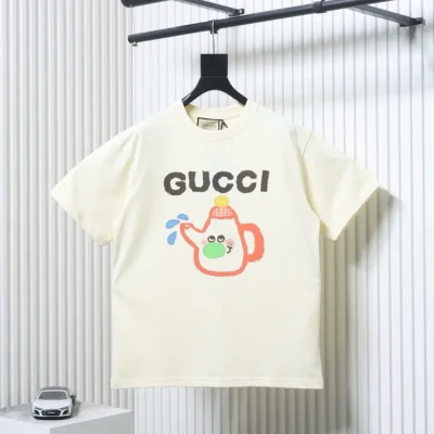 Neue Cartoon-Serie: Niedliche Tier-T-Shirts mit kurzen Ärmeln