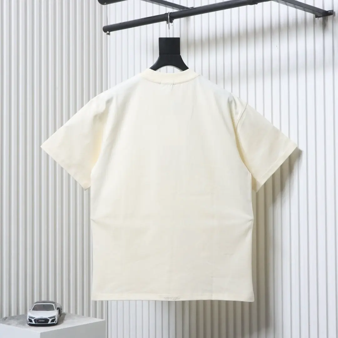 WE11DONE offizielle Website minimalistisches Kurzarm-T-Shirt mit Logoprint – Bild 4