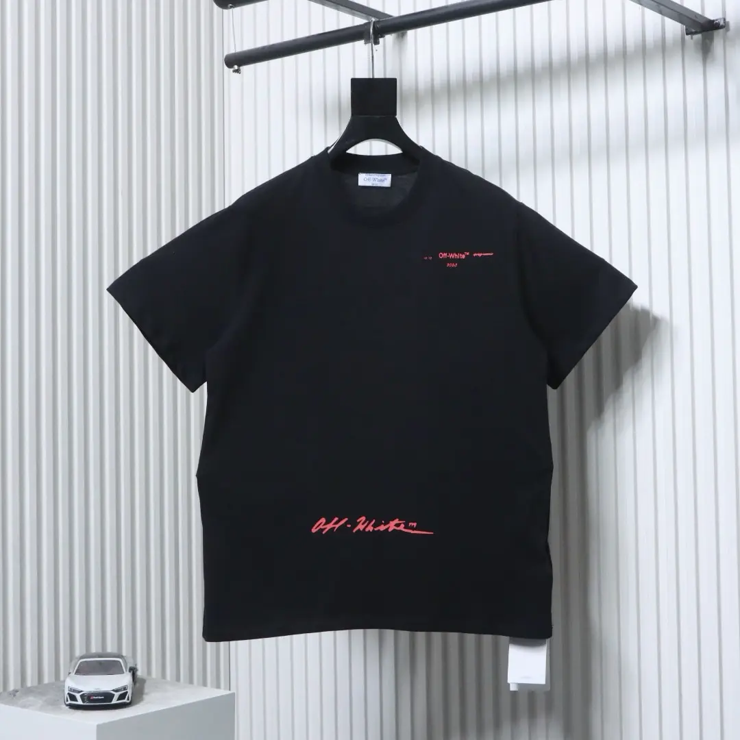 OW Kurzarmhemd mit Wolkenmuster (Ölgemälde-Stil) – Bild 2