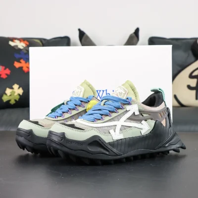 Off-White Odsy-1000 'Schwarz Weiß Blau'