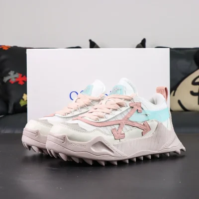 Off-White Wmns ODSY-1000 'Grey Powder Pink'