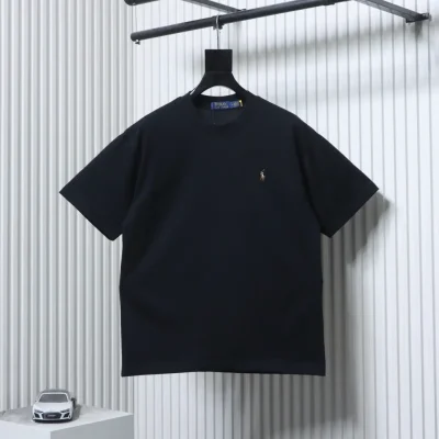 Ralph Lauren Kurzarm-T-Shirt mit farbenfrohem Pferdelogo