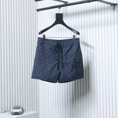 Shorts mit CD-Monogramm und Kordelzug