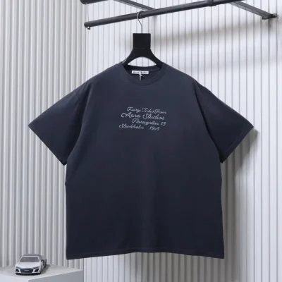 Acne Studios Vorderansicht Schwarz