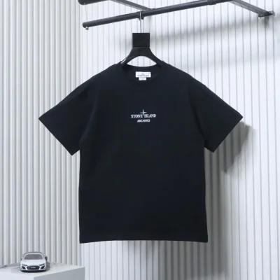 Stone Island T-Shirt Vorderseite Detail