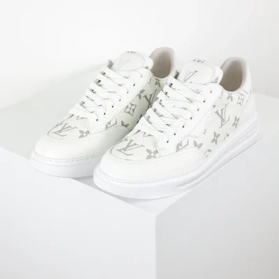 Beverly Hills Sneaker Classic Monogram Weiß