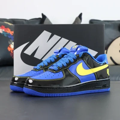 Central Cee x Nike Air Force 1 Low 'Black Optic Yellow' Friends & Family