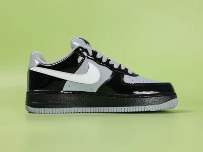 Central Cee x Nike Air Force 1 Low 'Black White Smoke Grey' Reps
