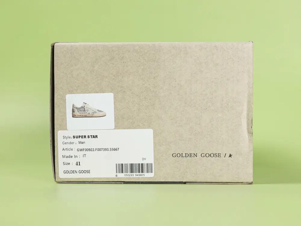 Golden Goose Silver Glitter Ball Star Sneakers Grau und Silber – Bild 13
