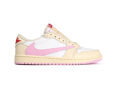 Jordan 1 Retro Low OG SP Travis Scott Shy Pink