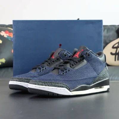 Jordan 3 Retro Levi's Indigo Herren