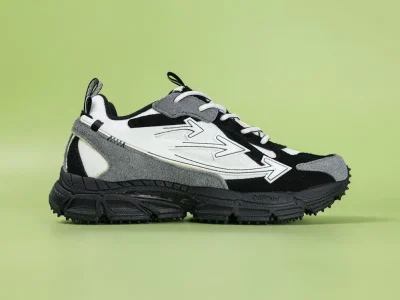 OFF-WHITE Be Right Rücken Grau Schwarz Herren