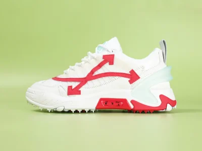 OFF-WHITE Odsy-2000 Weiß Rot Herren