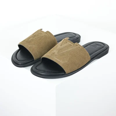 Portofino flache Slip-On-Sandalen, Herren, Farbe Apricot