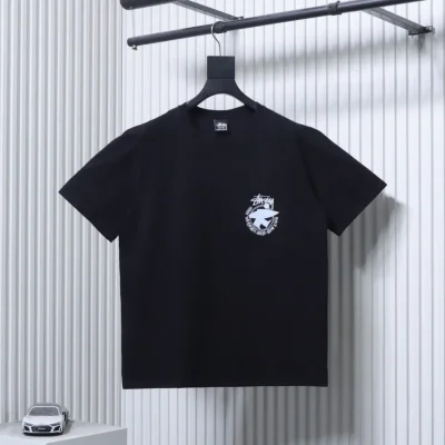 Stussy Vorderansicht Schwarz