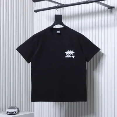 Stussy Vorderansicht Schwarz