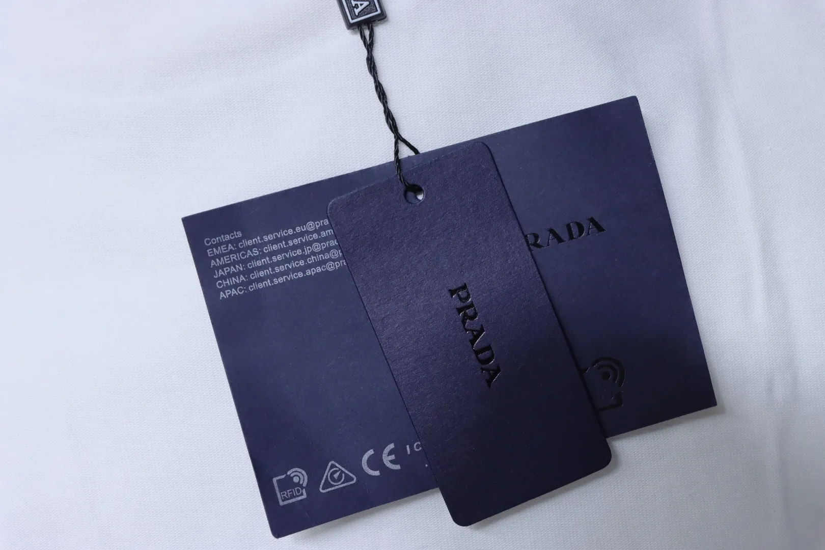 Prada-Hangtag