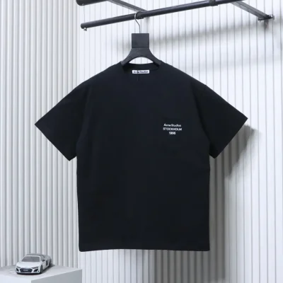 Acne Studios Vorderansicht Schwarz