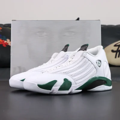 Air Jordan 14 Retro White Forest (Weißgrün)