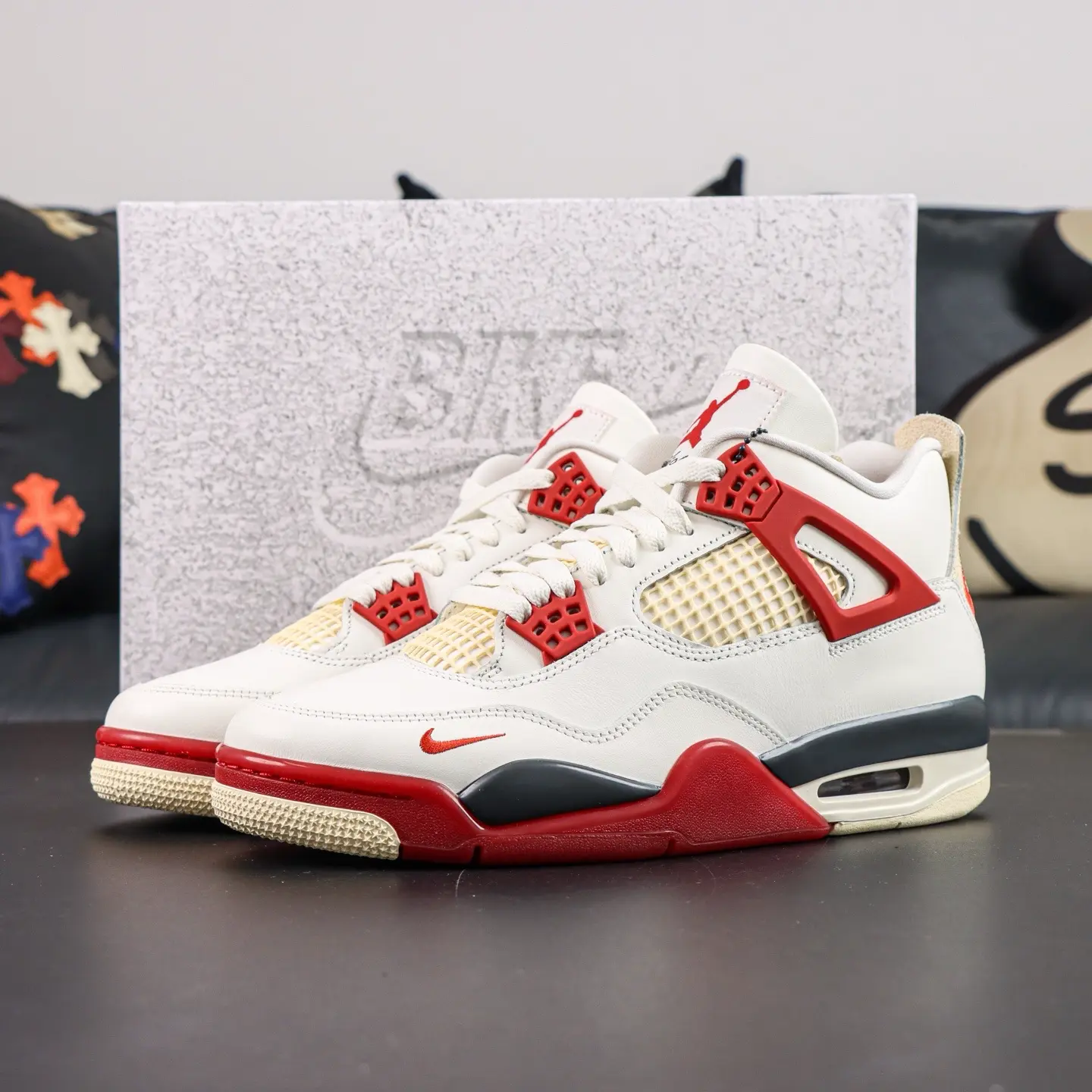 BIKE AIR x Nigel Sylvester x Air Jordan 4 Brick After Brick