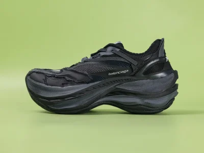 Balenciaga Jet Sneaker Schwarz-Schiefergrau