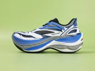 Balenciaga Jet Sneaker Weiß-Blau-Grau