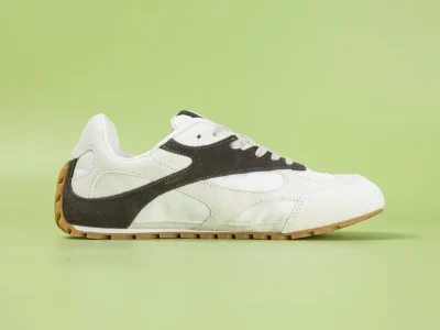 Bottega Veneta Orbit Flash Optic White Espresso Herrenschuh