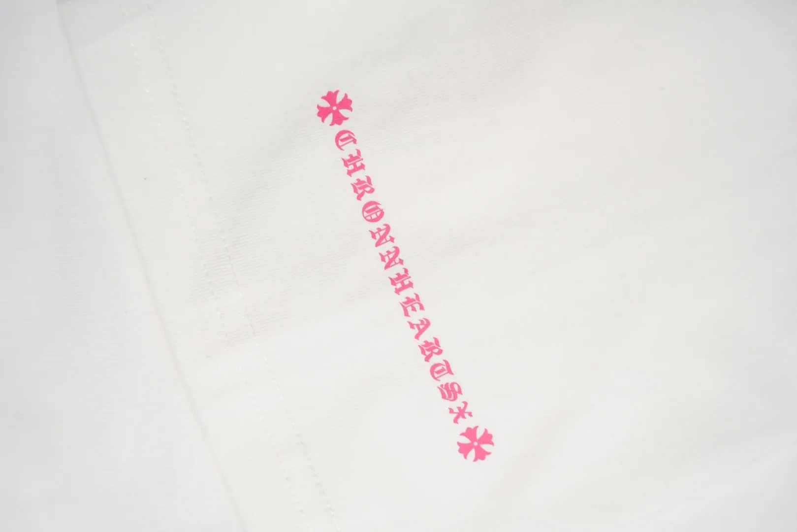 Chrome Hearts T-Shirt Rückseite Markenname