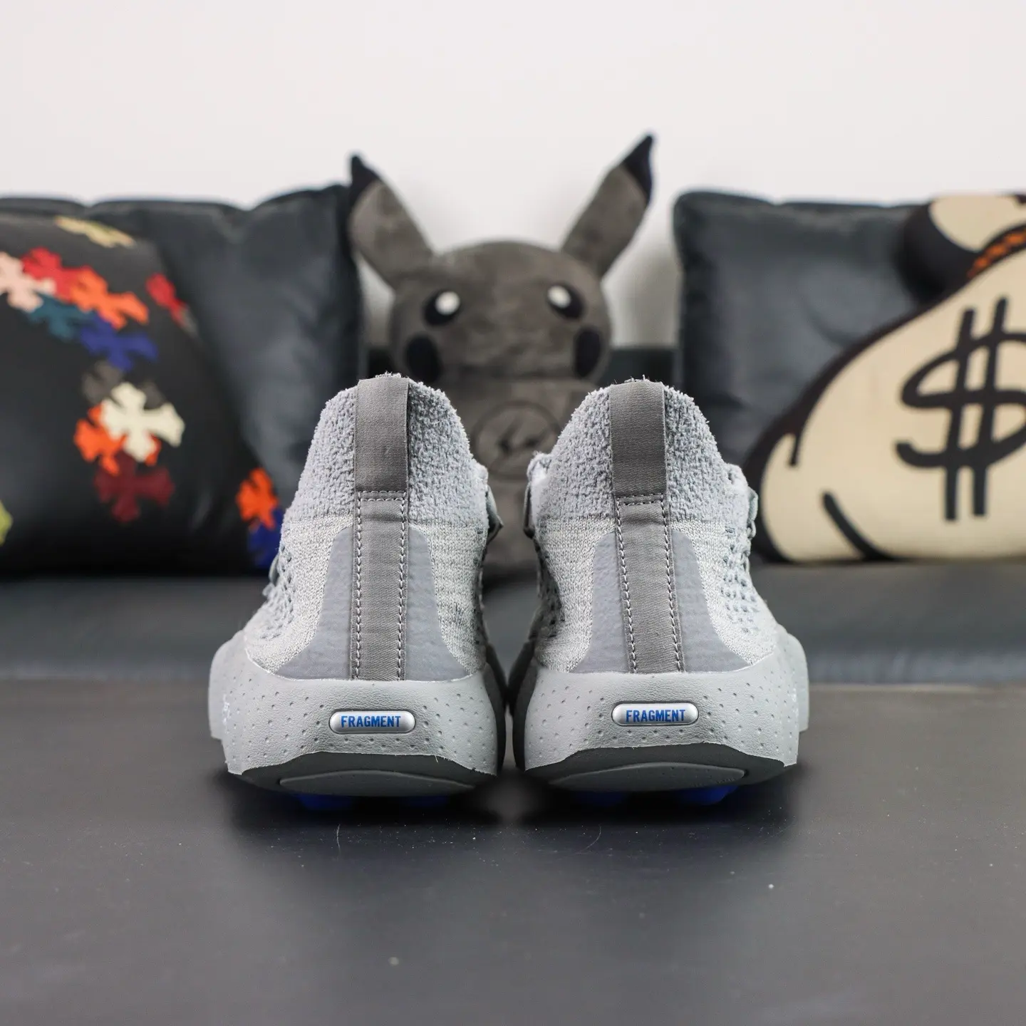 Mind 002 Flyknit Fragment Particle Grey Herren – Bild 5