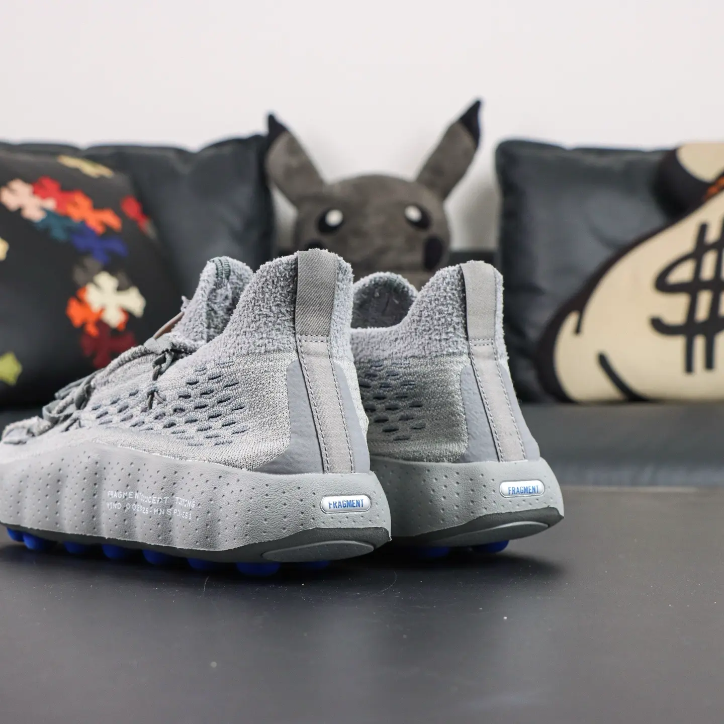 Mind 002 Flyknit Fragment Particle Grey Herren – Bild 6