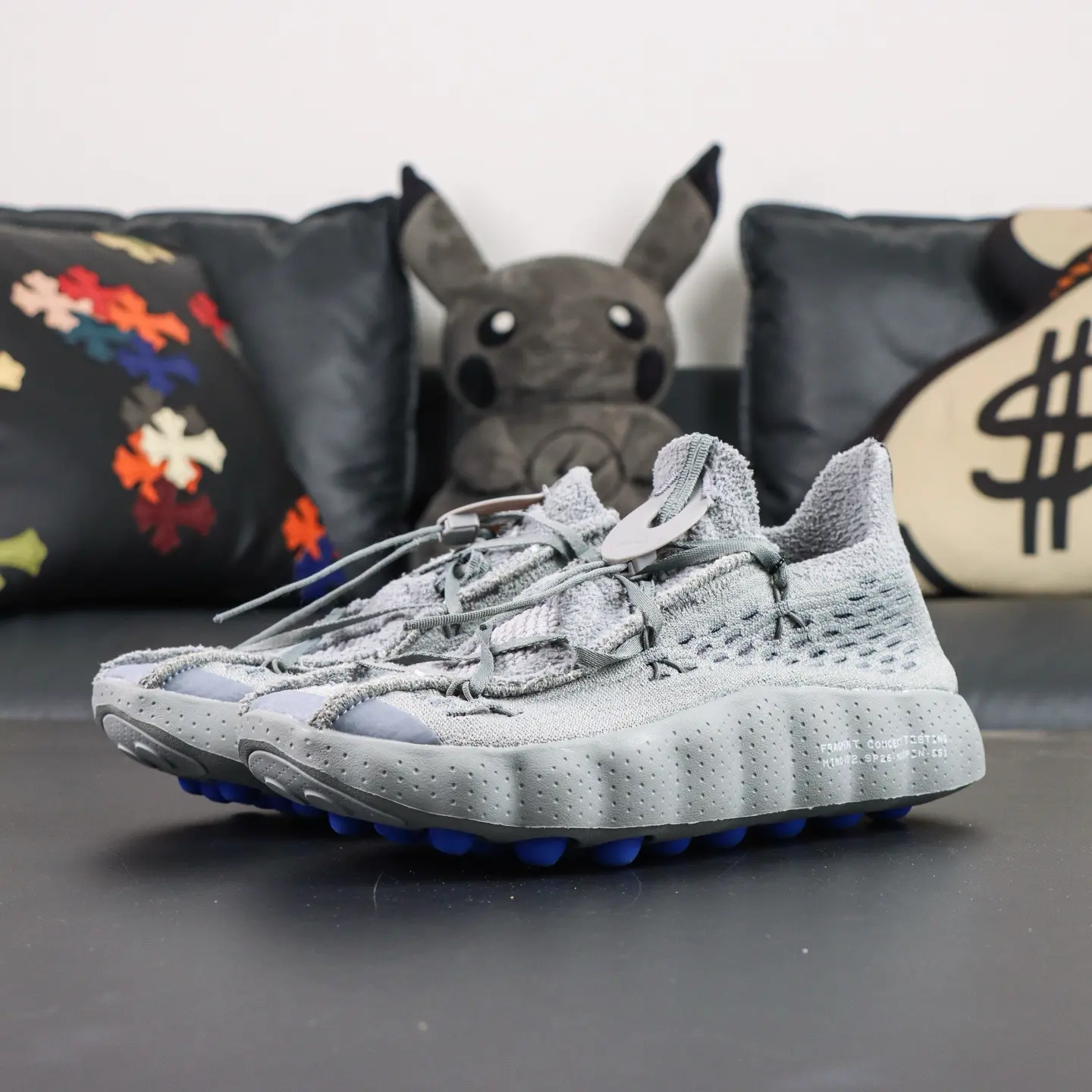 Mind 002 Flyknit Fragment Particle Grey Herren – Bild 3