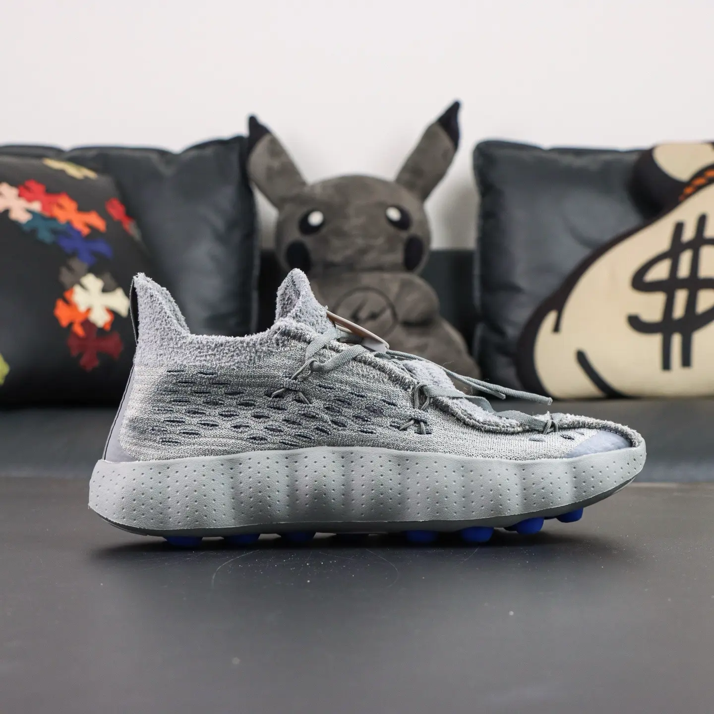 Mind 002 Flyknit Fragment Particle Grey Herren – Bild 4