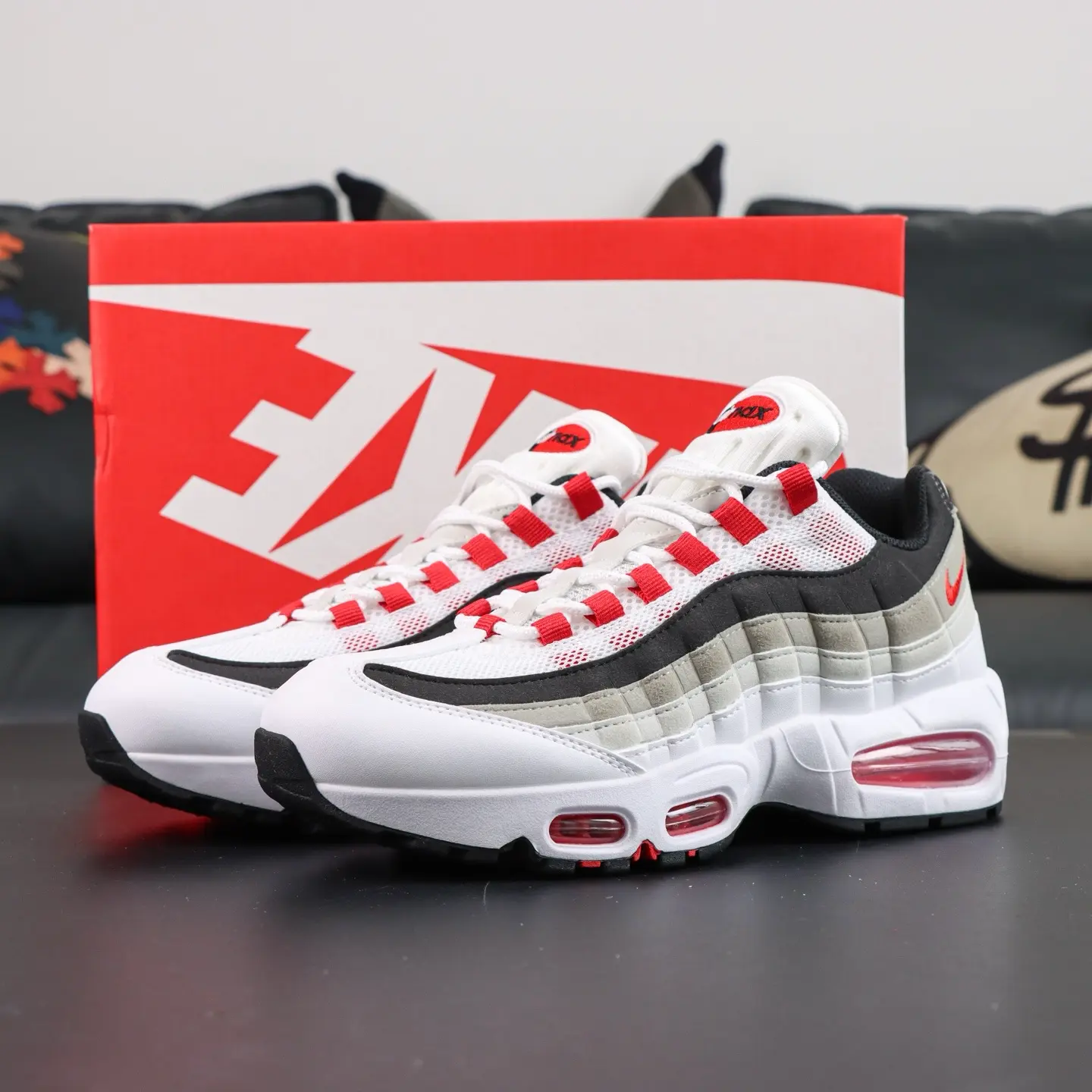 Air Max 95 OG Big Bubble Comet Red