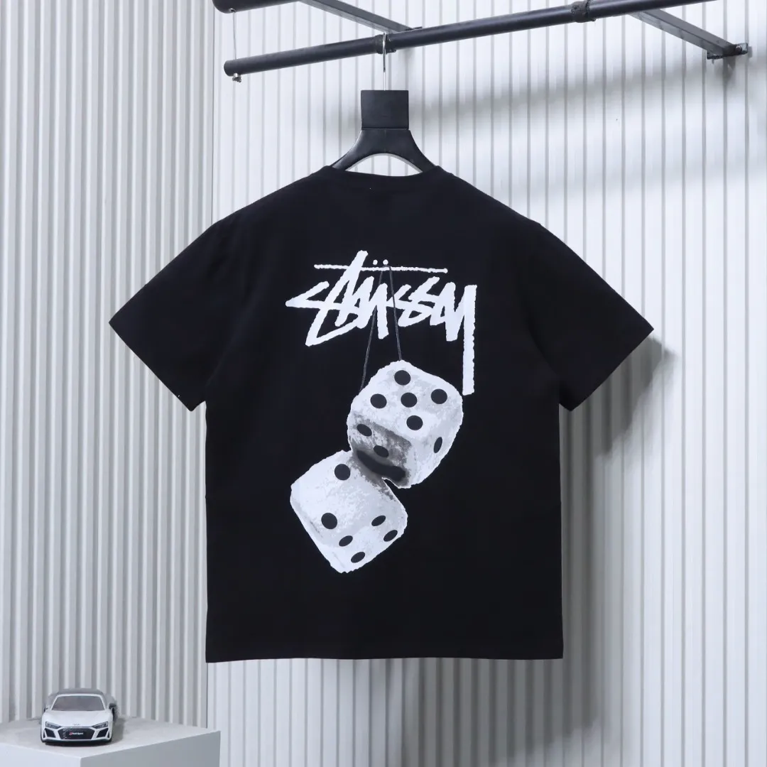 Stussy Rückansicht Schwarz