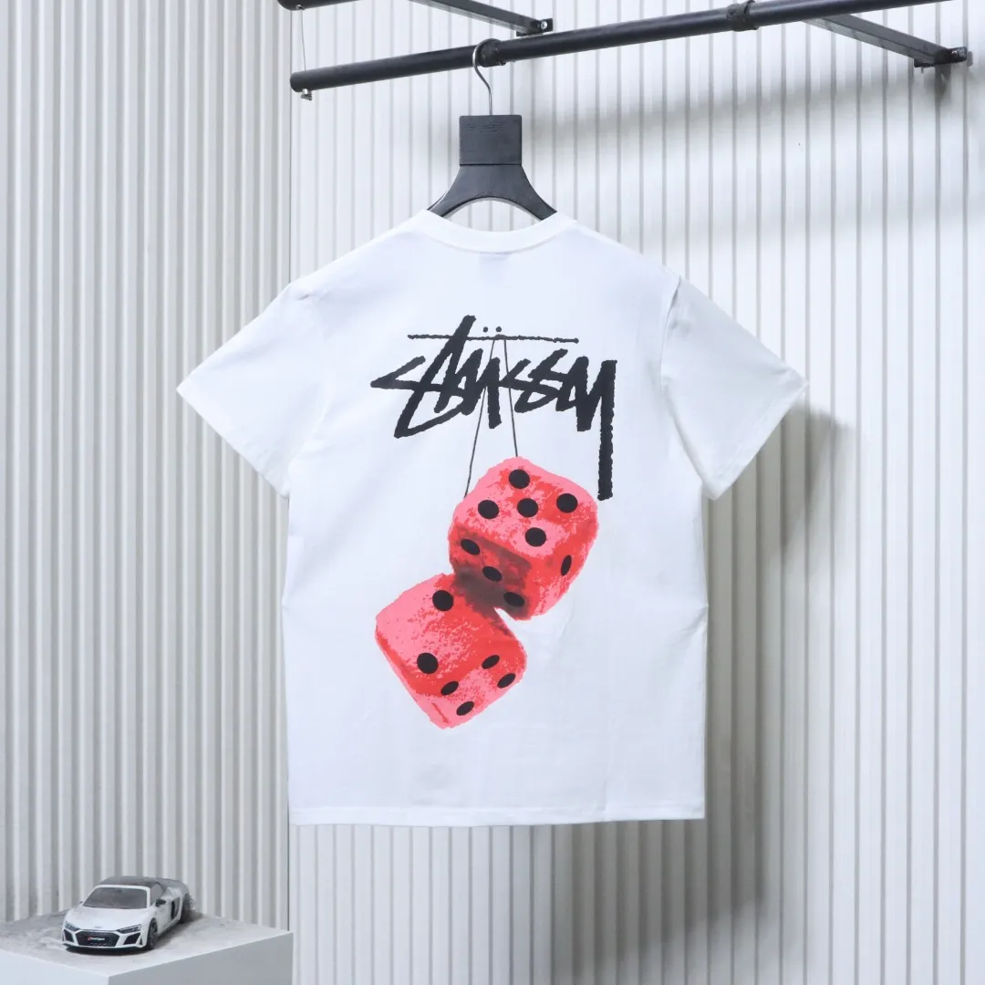 Stussy Rückansicht Weiß