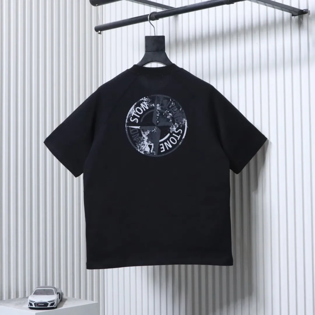 Stone Island Rückansicht Schwarz