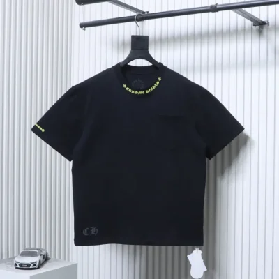 Chrome Hearts Vorderansicht Schwarz