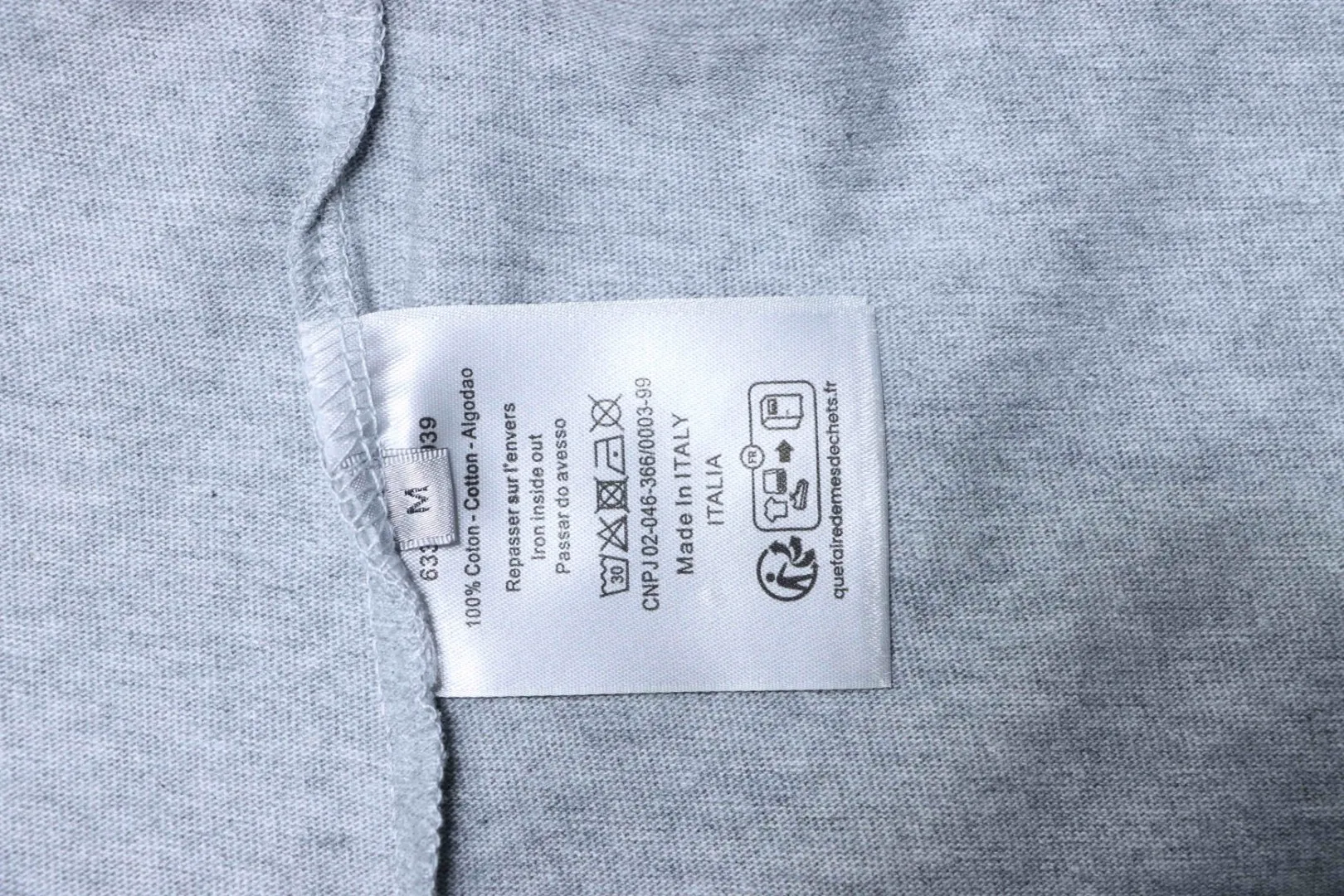 Dior-Pflegeetikett