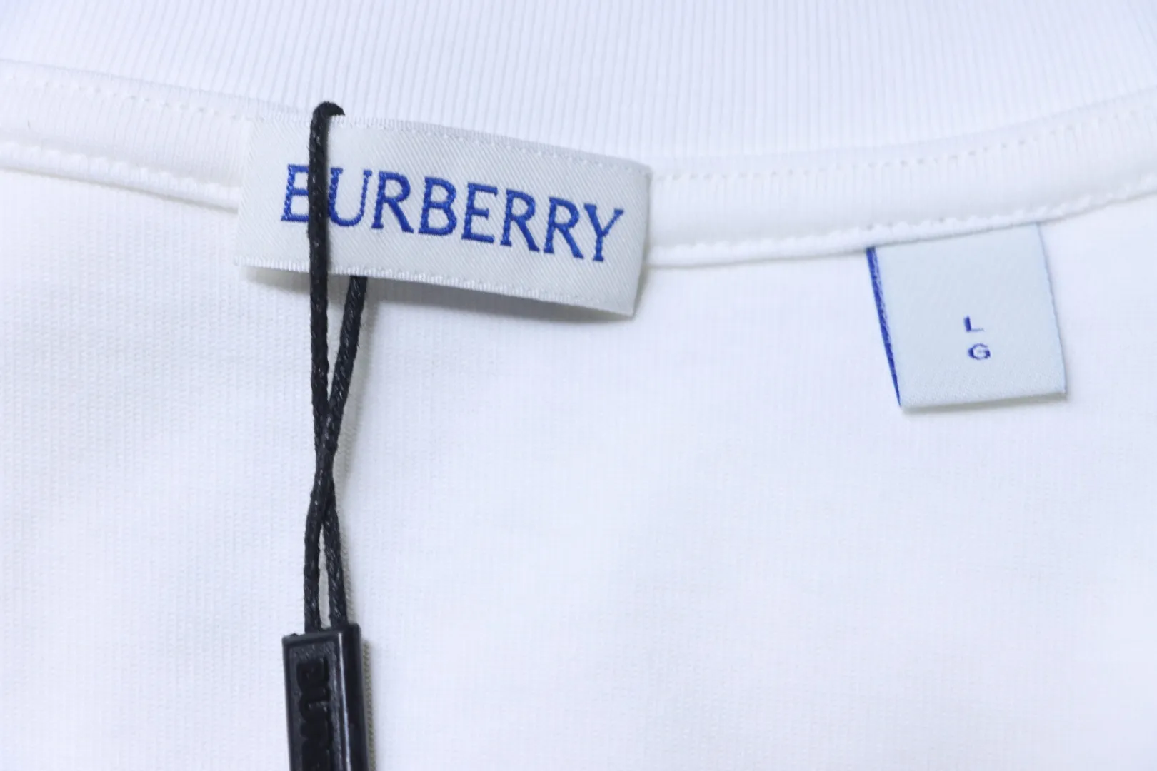 Burberry-Markenetikett