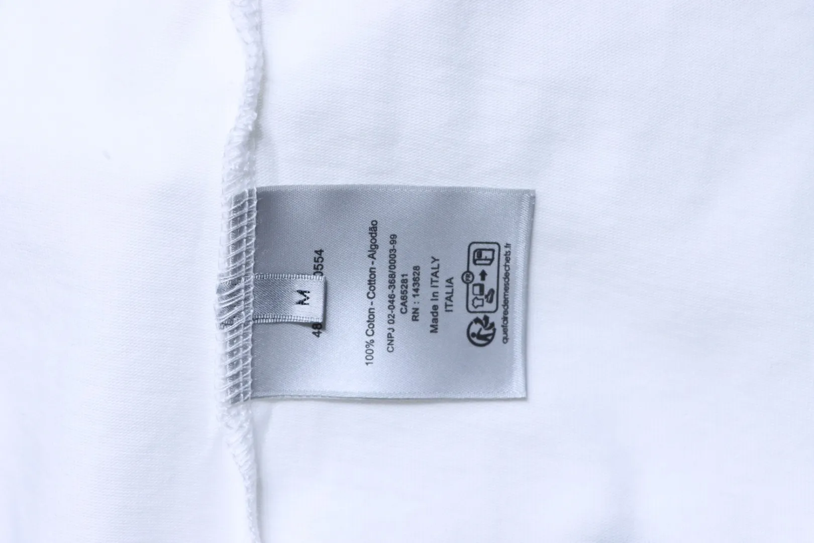 Dior-Pflegeetikett