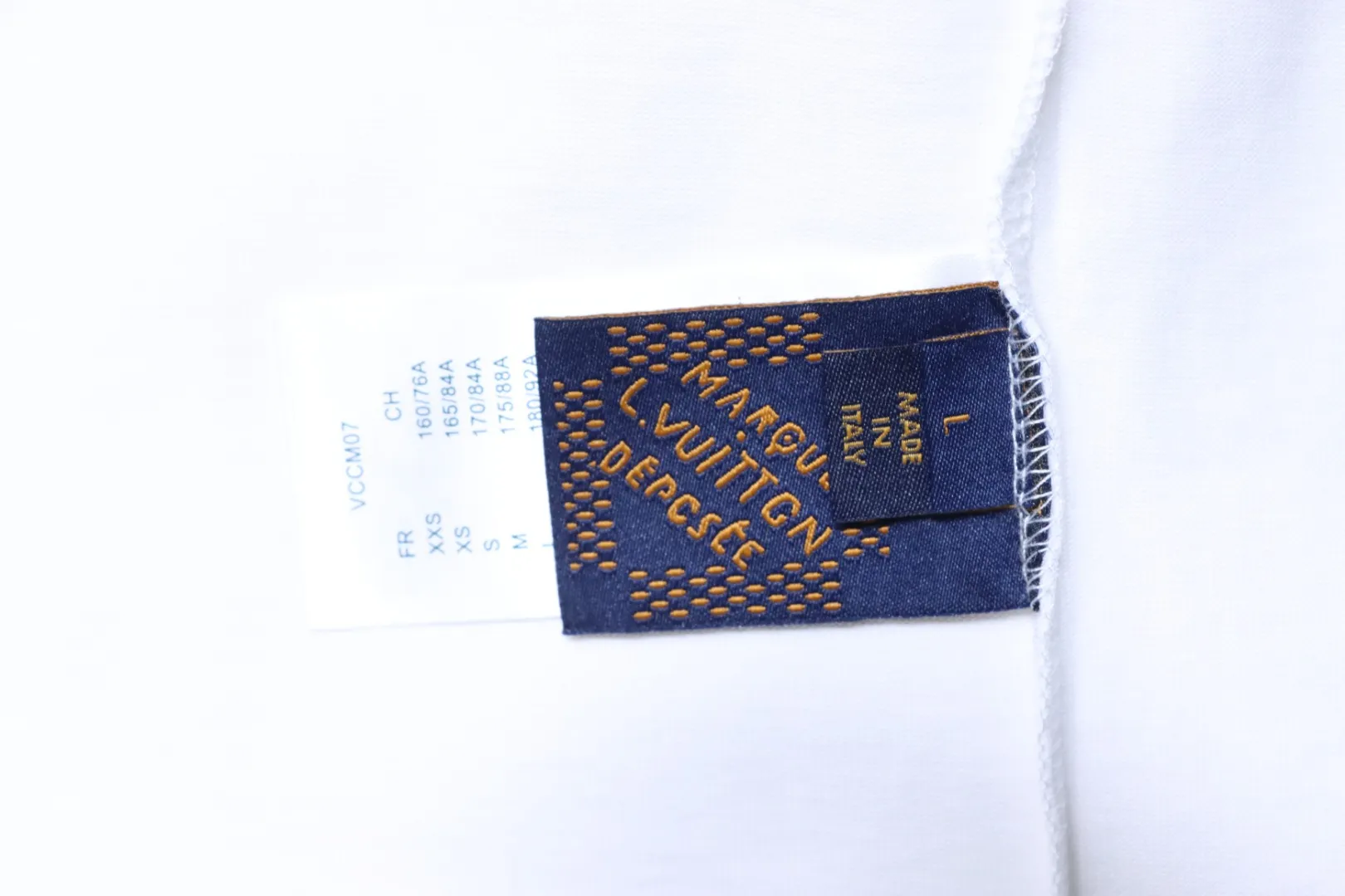 Louis Vuitton Pflegeetikett