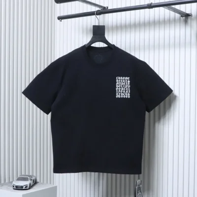 Chrome Hearts Vorderansicht Schwarz