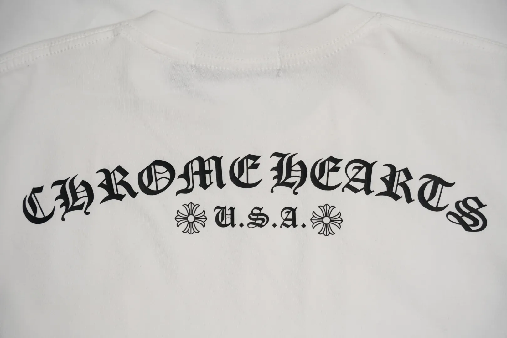 Chrome Hearts T-Shirt Logo Rückansicht