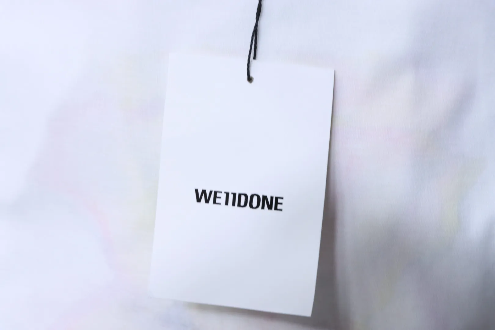 WE11DONE Hangtag