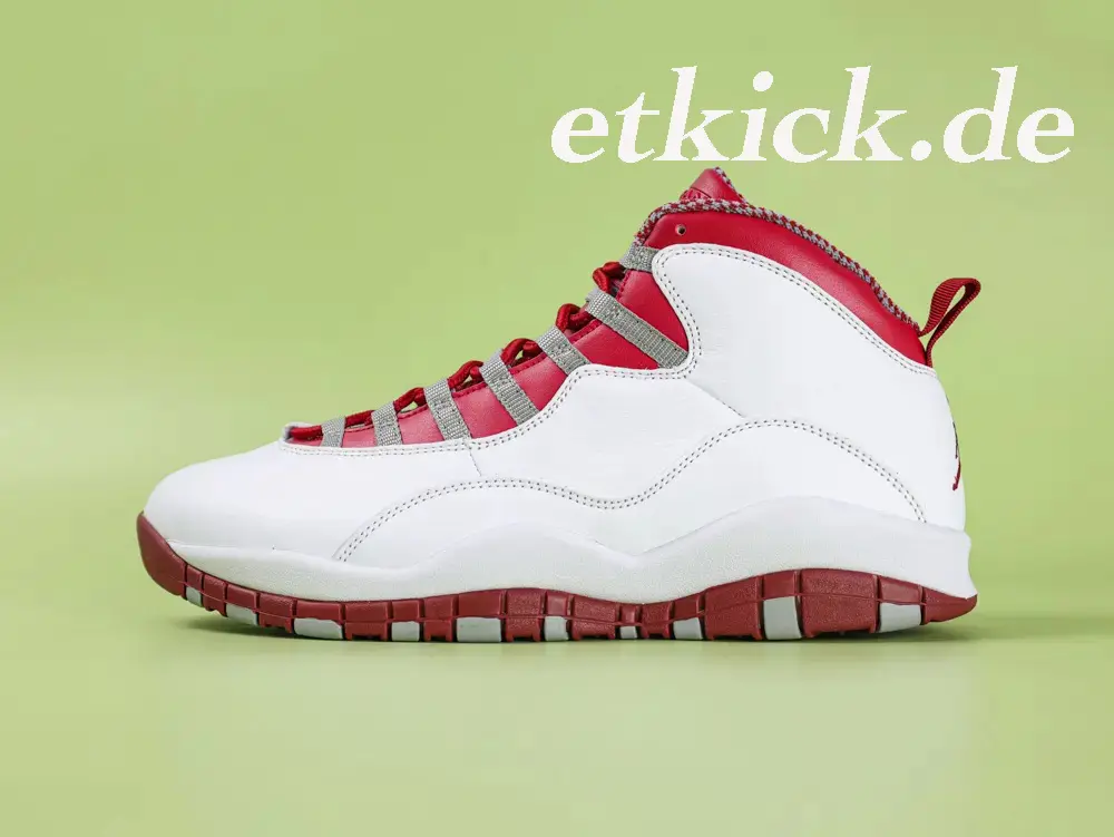 Air Jordan 10 Retro Red Steel Basketballschuh – Bild 2