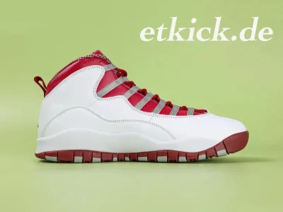 Air Jordan 10 Retro Red Steel Basketballschuh