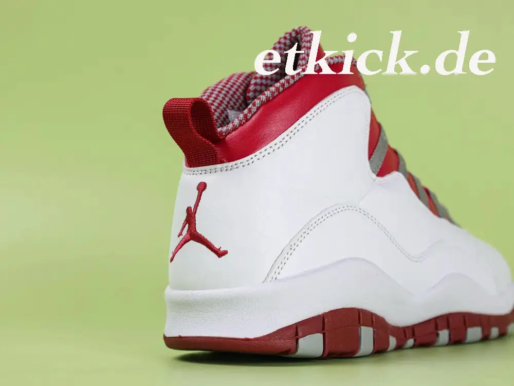 Air Jordan 10 Retro Red Steel Basketballschuh – Bild 3