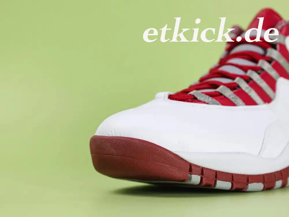 Air Jordan 10 Retro Red Steel Basketballschuh – Bild 4